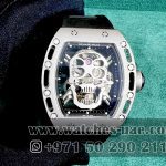 Richard Mille 52 Skull Silver