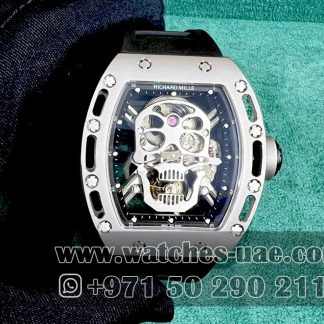 Richard Mille 52 Skull Silver