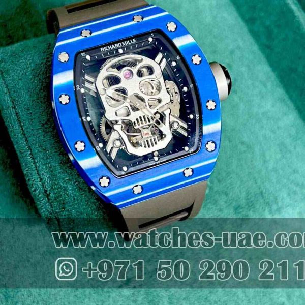 richard mille skull watch