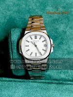 The Patek Philippe Nautilus Jumbo 5711/1A-011 White
