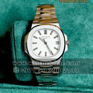 The Patek Philippe Nautilus Jumbo 5711/1A-011 White