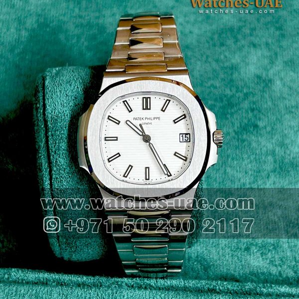 The Patek Philippe Nautilus Jumbo 5711/1A-011 White