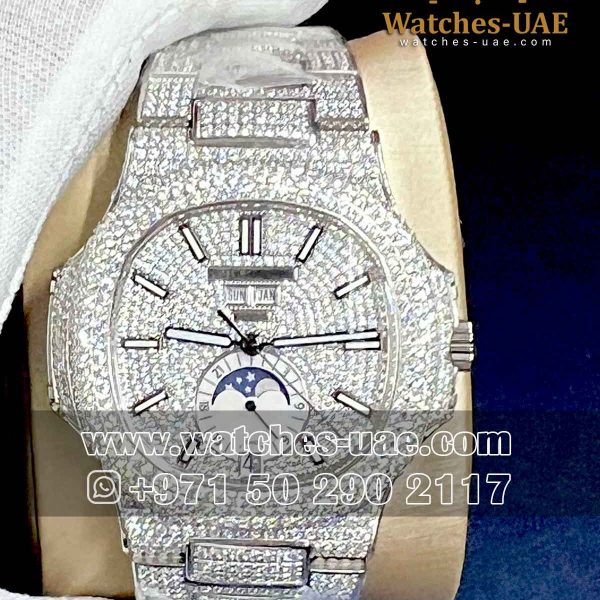 The Patek Philippe  Nautilus 5711/1A-011 ice out  Self-winding