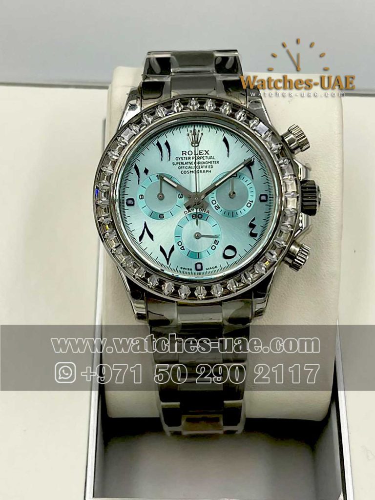 rolex daytona iced blue
