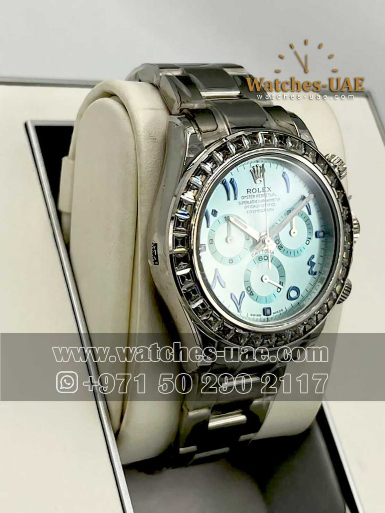 rolex daytona iced blue