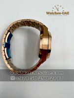 Audemars Piguet Royal Oak Chrono Rose Gold and Blue - Image 5