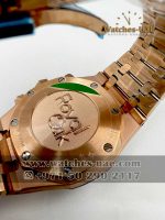 Audemars Piguet Royal Oak Chrono Rose Gold and Blue - Image 3