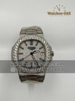 The Patek Philippe Nautilus Fully Iced 40 mm