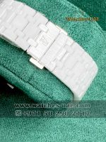 Audemars Piguet Royal Oak White Ceramic Perpetual Calendar Blue Dial New 2021 26579CB - Image 4