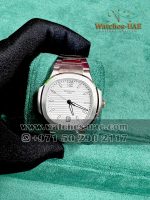 The Patek Philippe  Nautilus 7118-1A-010  white dial 35 mm