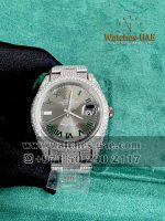Rolex Ice Out Date just 41 mm Wimbledon 