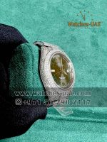 Rolex Ice Out Date just 41 mm Wimbledon  - Image 4