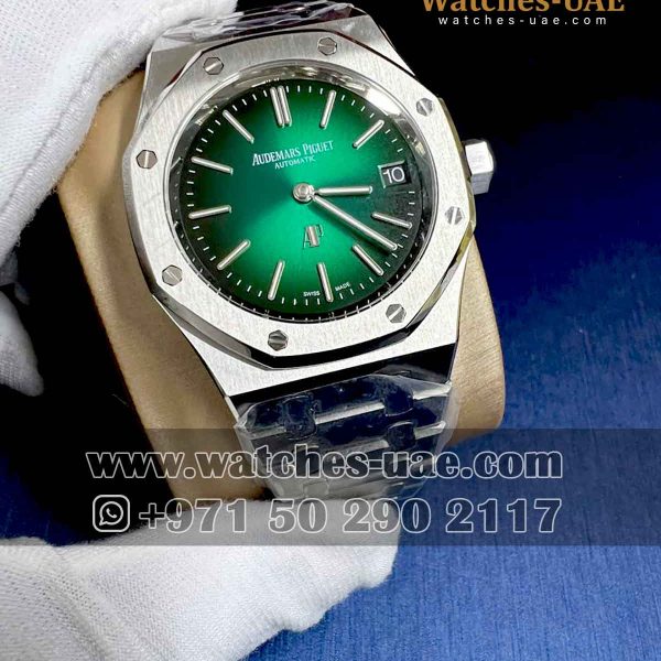 Audemars Piguet Royal Oak Extra thin Green dial copy watch