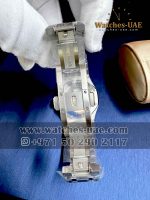 Audemars Piguet Royal Oak Extra-thin Green dial back view