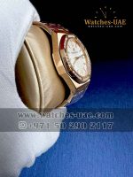 Audemars Piguet Royal oak 34 mm pink gold Ref: 77351OR.ZZ.1261OR.01 side view