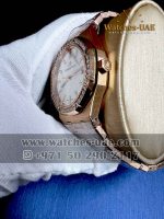 Audemars Piguet Royal oak 34 mm pink gold Ref: 77351OR.ZZ.1261OR.01 side view