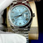 rolex day date blue