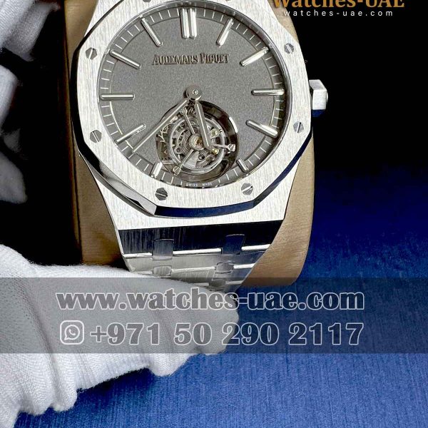 AP Royal oak self winding flying tourbilon gray copy
