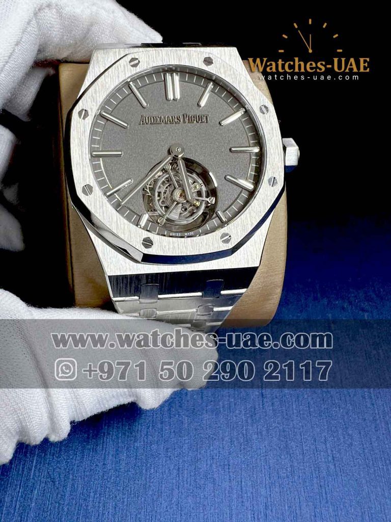 AP Royal oak self winding flying tourbilon gray copy
