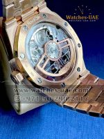 AP Royal oak self winding flying tourbilon Green and rose gold copy