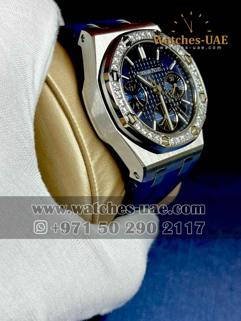 AP Royal oak self winding chrograph blue copy