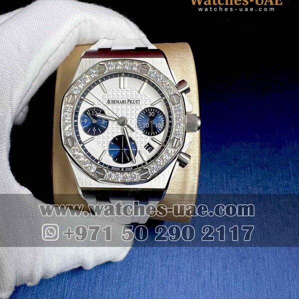 AP Royal oak self winding chrograph white copy