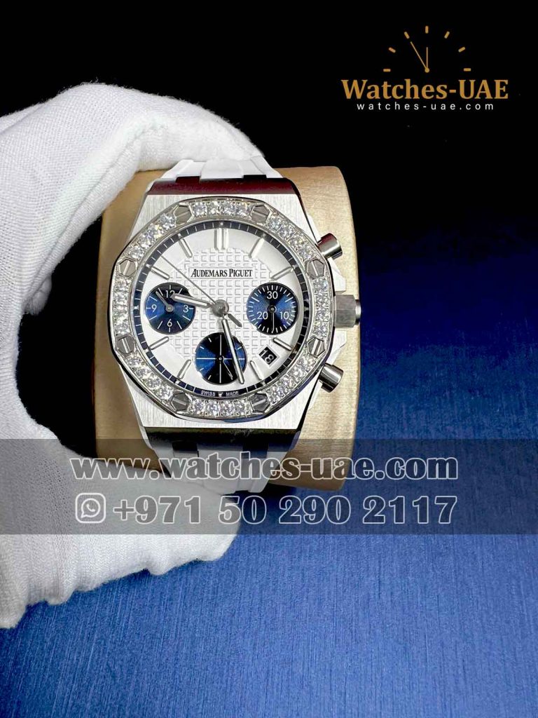 AP Royal oak self winding chrograph white copy