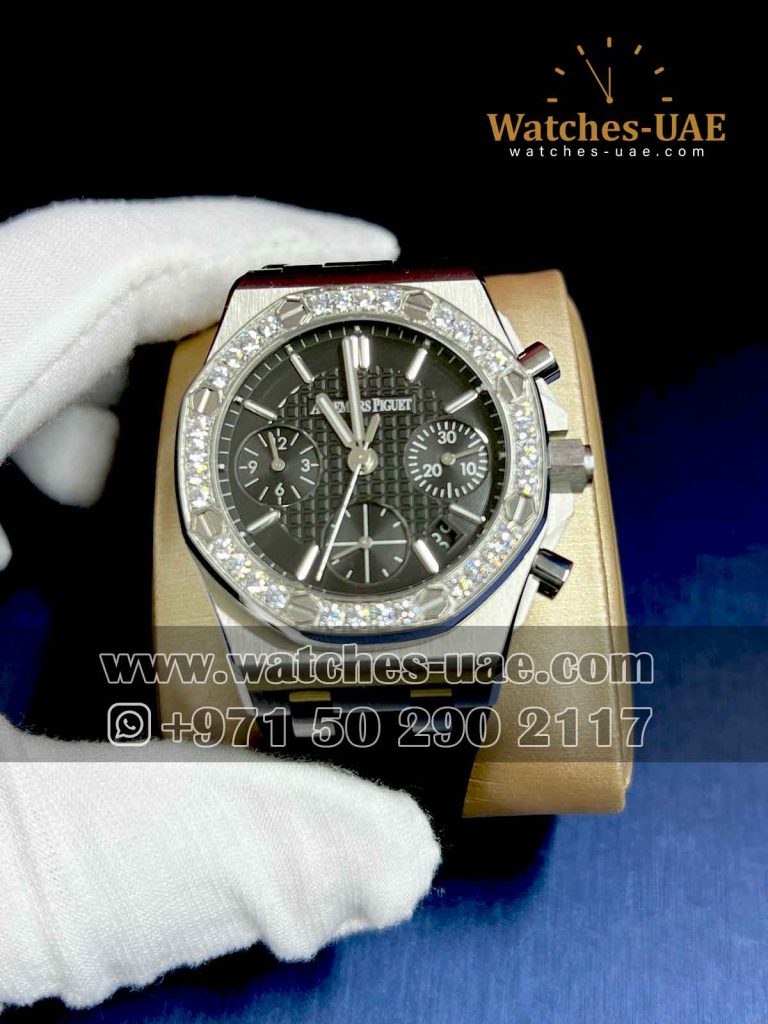 AP Royal oak self winding chrograph black copy