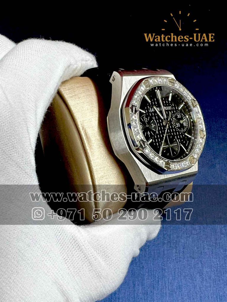 AP Royal oak self winding chrograph black copy