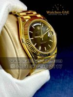 Rolex Day date gold black dial