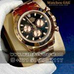Copy Rolex Daytona Black Dial Rose Gold