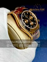 Superclone Rolex Daytona Black Dial Rose Gold