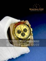 Copy Rolex Daytona Yellow  Dial With Black Chrono