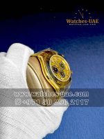Replica Rolex Daytona Yellow  Dial With Black Chrono