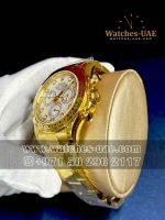 AAA Rolex Daytona White Dial Yellow Gold