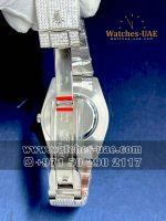 AAA Rolex  Fully Ice Out Date Just 41 mm Blue Dial